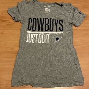 Cowboys grey shirt XS